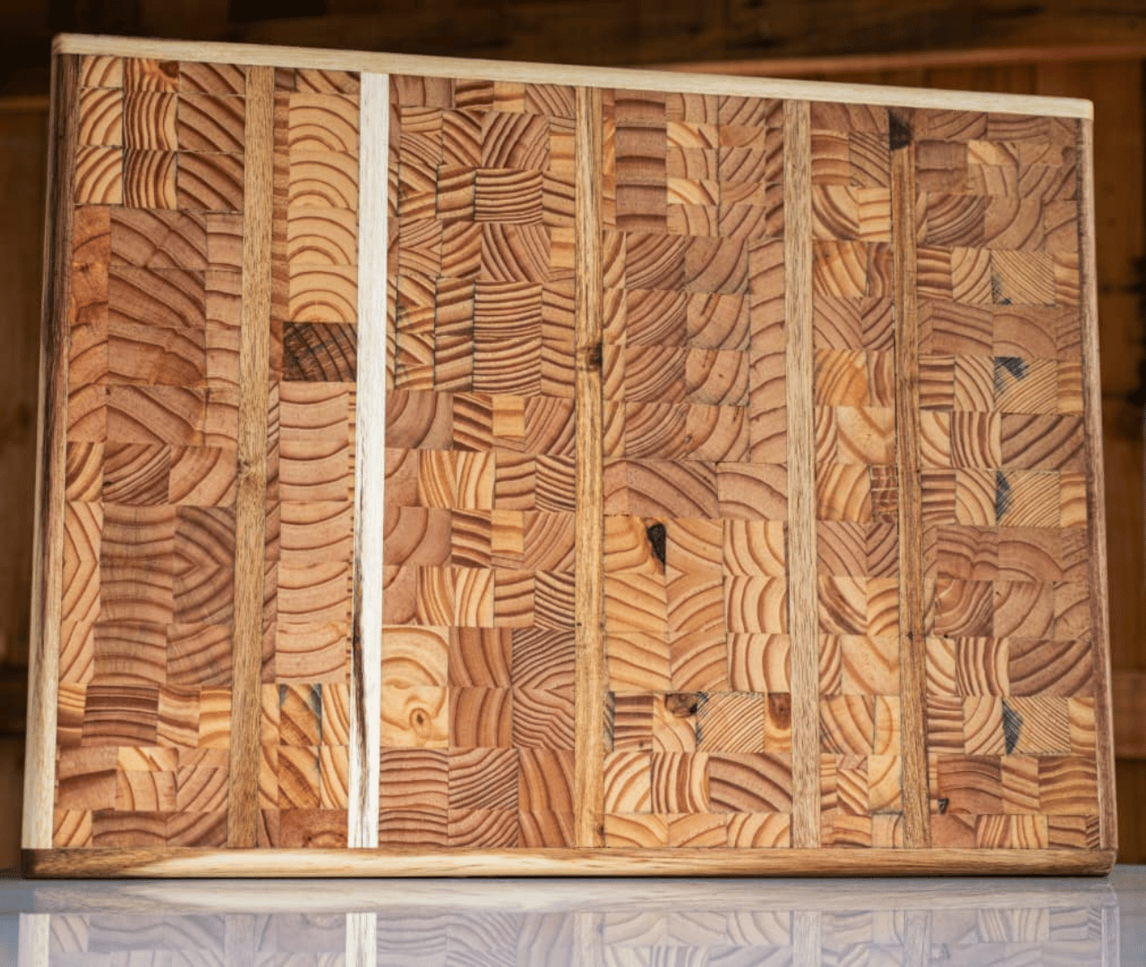 Blackwood edge chopping block